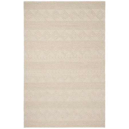 Safavieh 6 x 9 ft. Natura Collection Contemporary Rectangle Hand Woven Rug, Ivory NAT102C-6